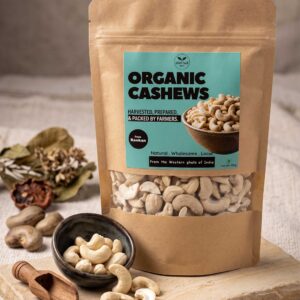 Organic Cashews From Konkan | 500g
